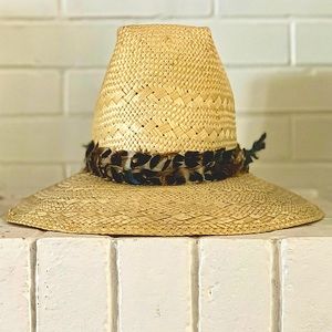vintage Resistol straw high cowgirl hat